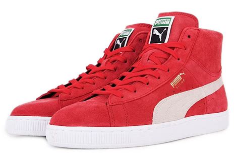 red white puma shoes|puma red and white sneakers.